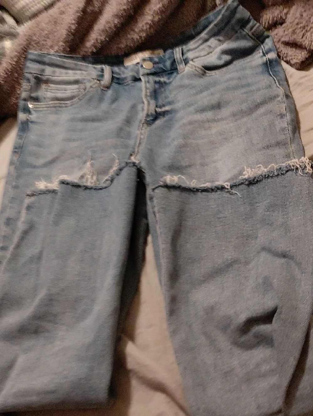 Altar'd State Light Blue Women's Jeans - Picture 5 of 6